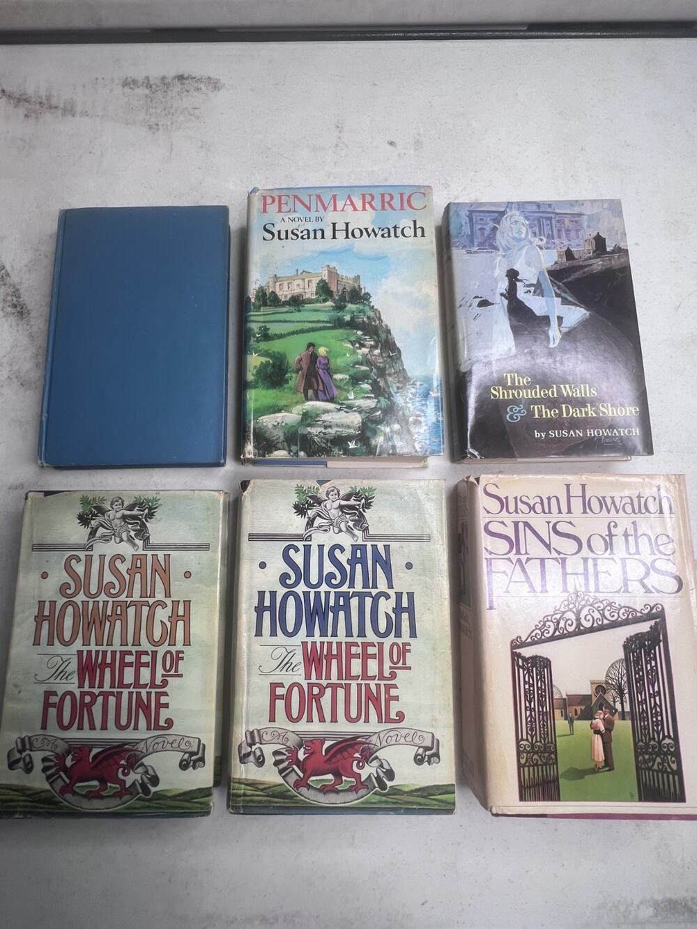 Lot 6 Susan Howatch PB Book Lot wheel of fortune sins of the fathers more